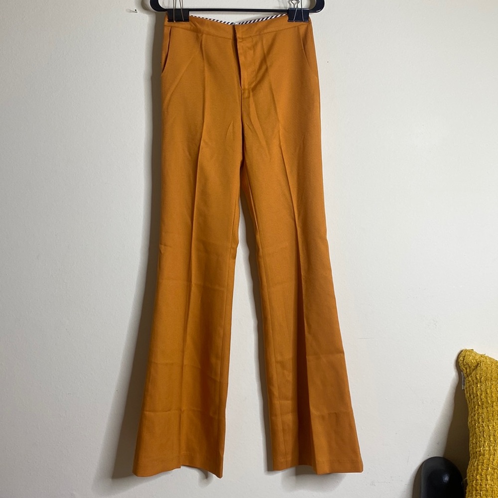 Wide Leg Tailored Trousers